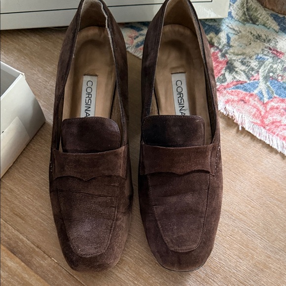 Shoes - Brown Suede Loafers